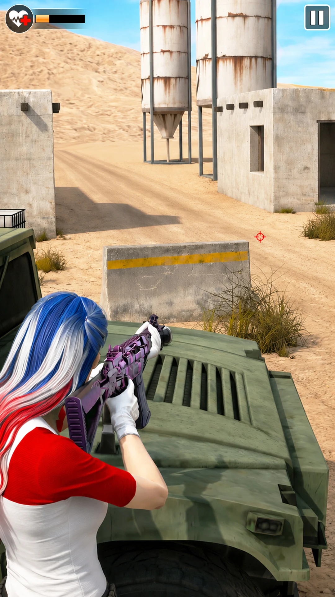 Gun Girl: War Shooting Games screenshot